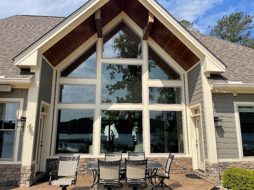 Lake house energy saving window tint